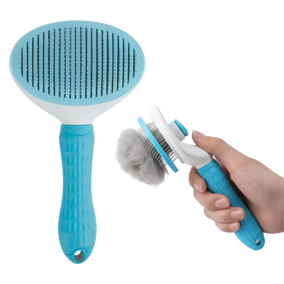 Ein-Klick-Fellbürste