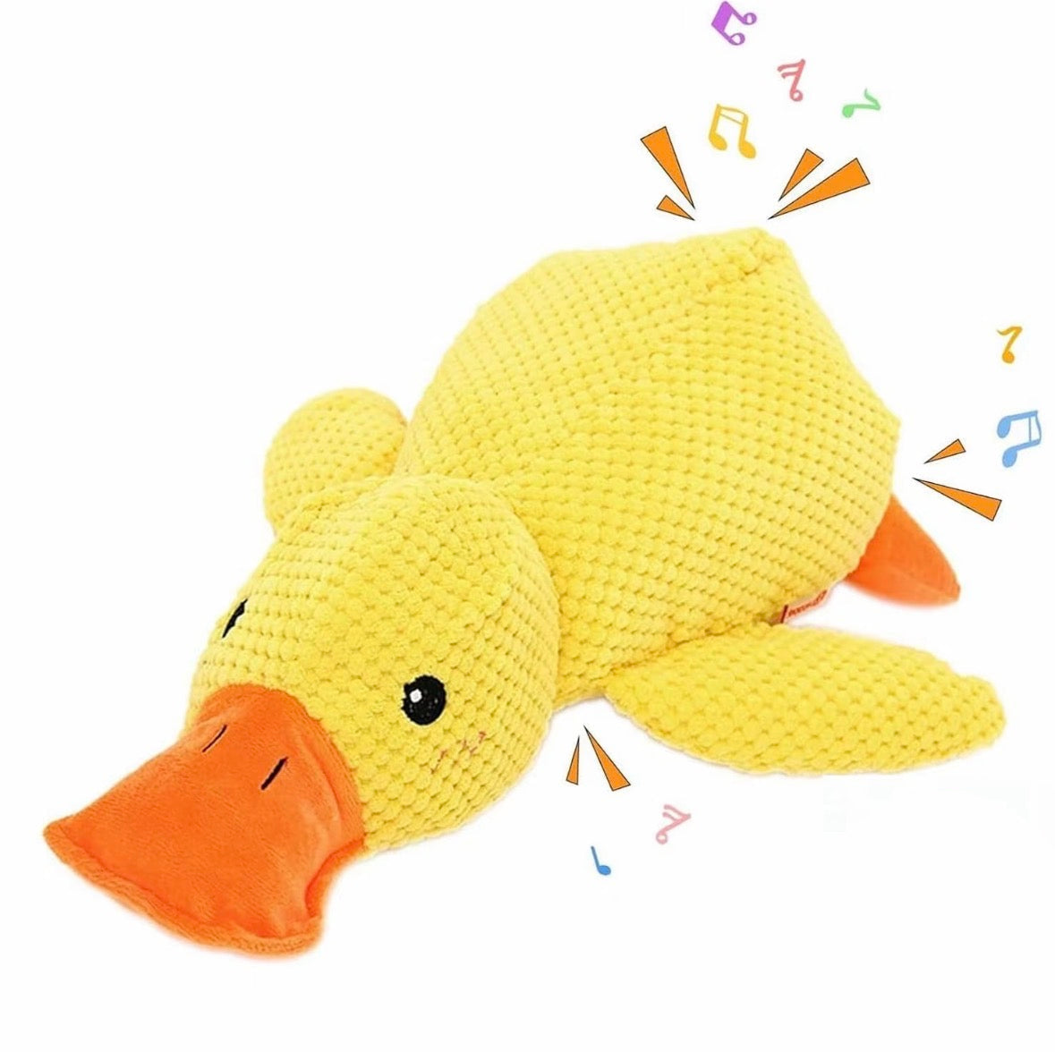 Anti-Stress-Ente mit integrierter Quietschfunktion