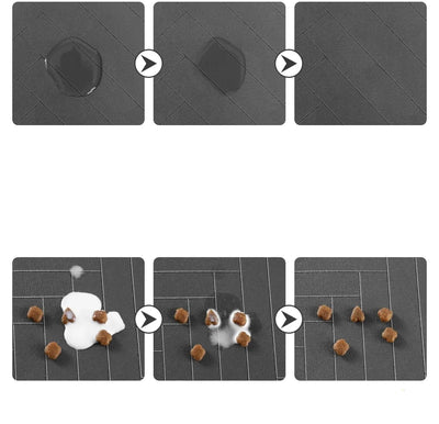 Napfunterlage rutschfest, saugfähig und pflegeleicht für saubere Futterbereiche