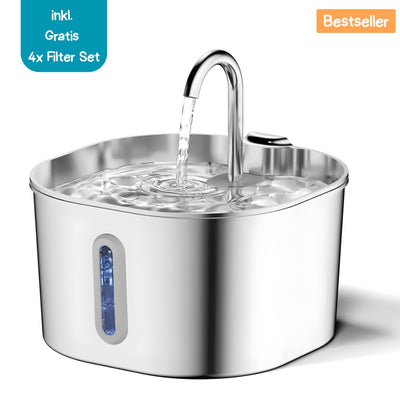 Premium Edelstahl Trinkbrunnen 2.2L