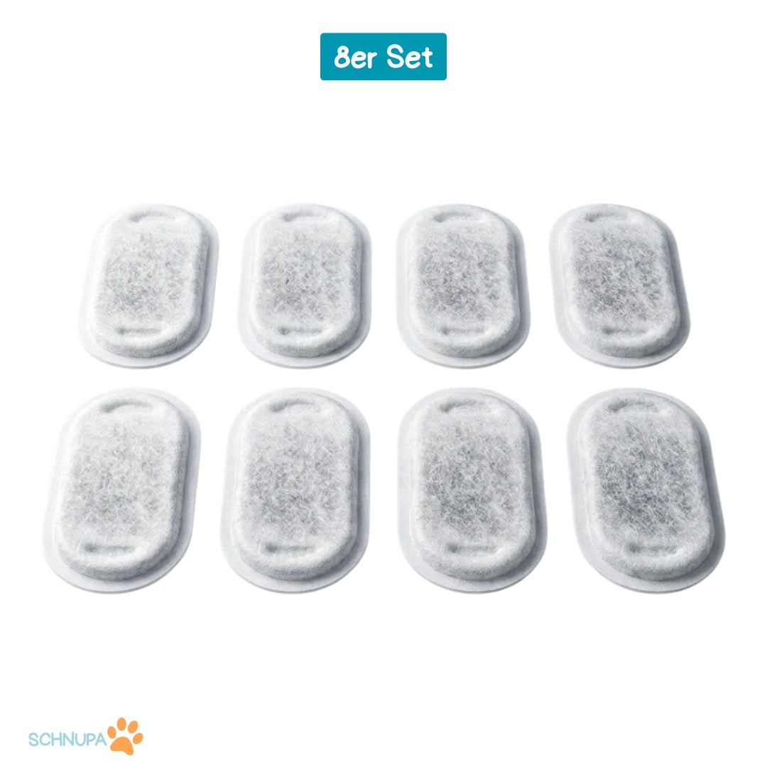 8er Pack Ersatzfilter für Edelstahl Trinkbrunnen
