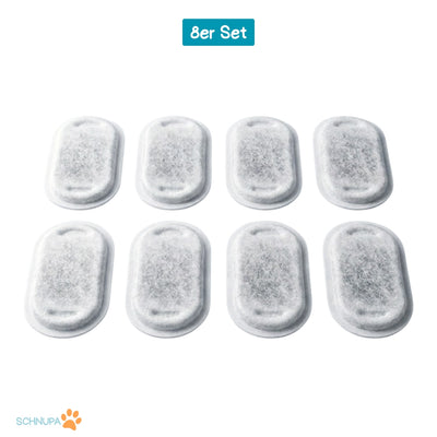 8er Pack Ersatzfilter für Edelstahl Trinkbrunnen