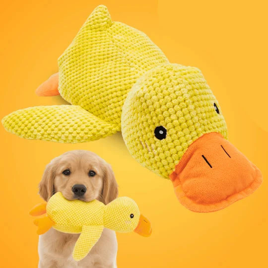 Anti-Stress-Ente mit integrierter Quietschfunktion