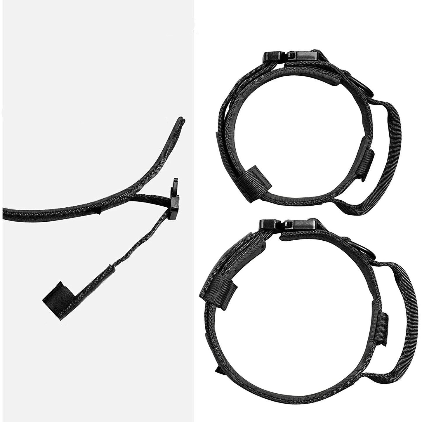 Hochbelastbares Hundehalsband und Leinen Set im "Militär-Stil"