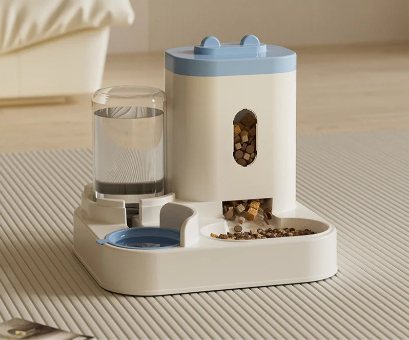 Automatischer Futterspender und Wassernapf 2 in 1