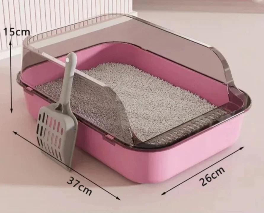 Einfache Katzentoilette für kleine und mittlere Katzen