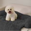 Flauschige Schlafsofa Matte aus Korallenfleece mit Anti Rutsch Boden