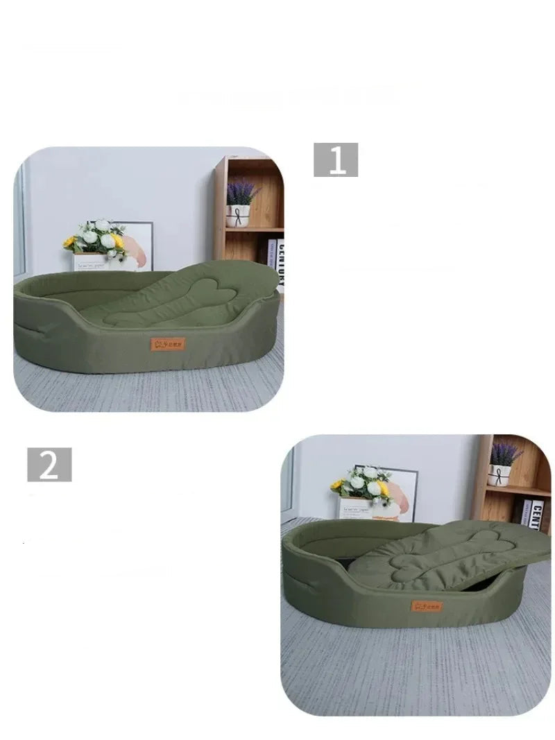Fluffiges  Schlafsofa für Zuhause und Reisen