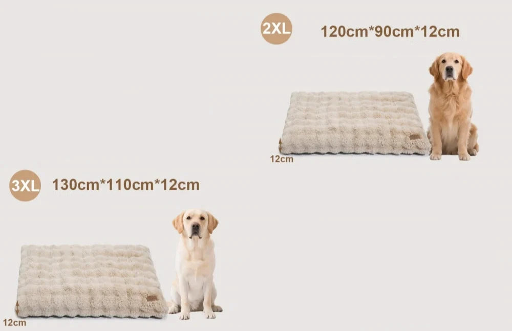 Premium XXL Wolkenweiches Hundekissen mit Anti Rutsch Boden und abnehmbarem Bezug