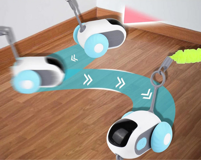 Spielzeugauto mit automatischer Steuerung (inkl. Fernbedienung)