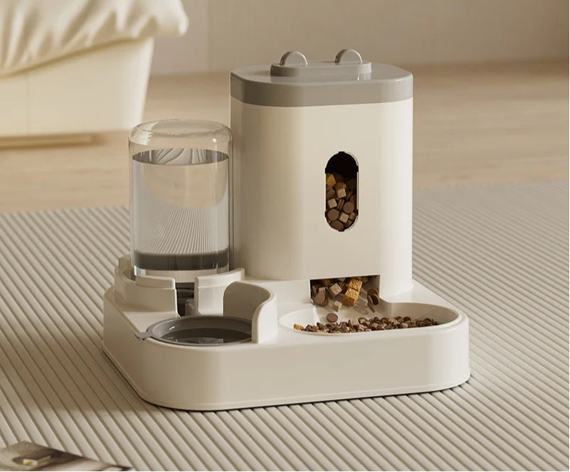 Automatischer Futterspender und Wassernapf 2 in 1