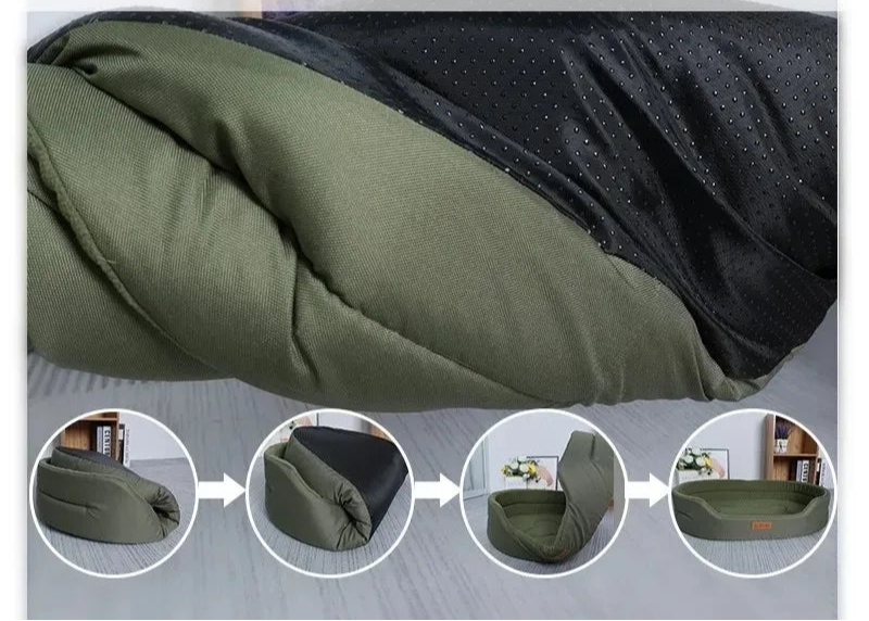 Fluffiges  Schlafsofa für Zuhause und Reisen