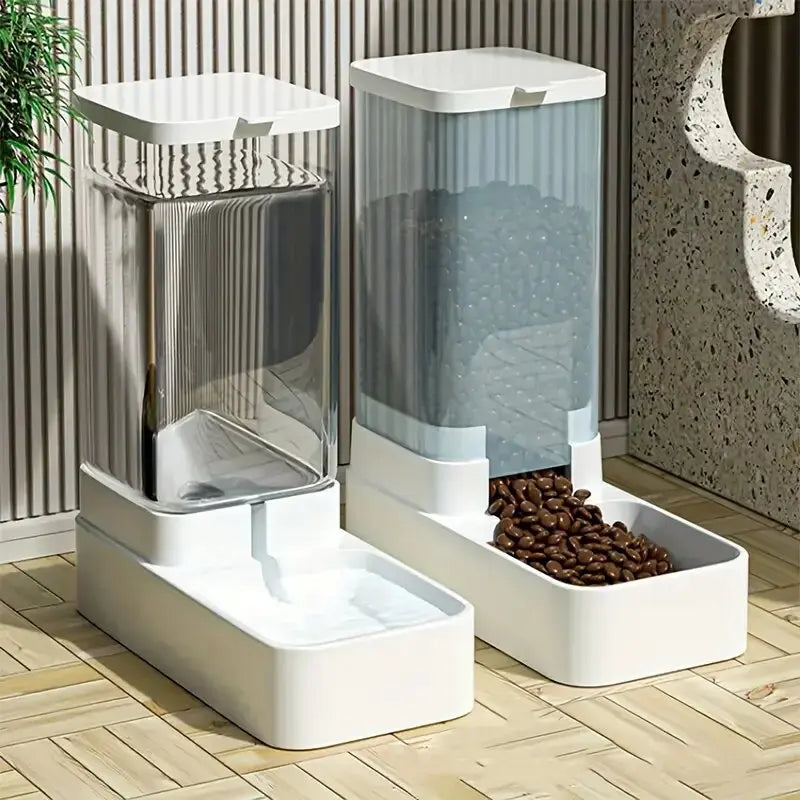 Automatischer Futter und Wasser Dispenser ohne Strom