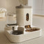 Automatischer Futterspender und Wassernapf 2 in 1