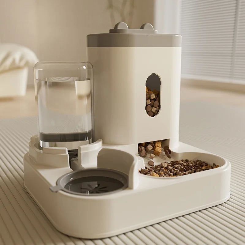 Automatischer Futterspender und Wassernapf 2 in 1