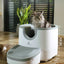 Intelligente Katzentoilette mit automatischem Reinigungssystem