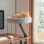 Schreibtisch Katzenbett aus Holz