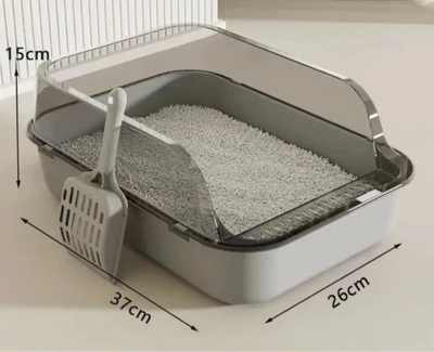 Einfache Katzentoilette für kleine und mittlere Katzen