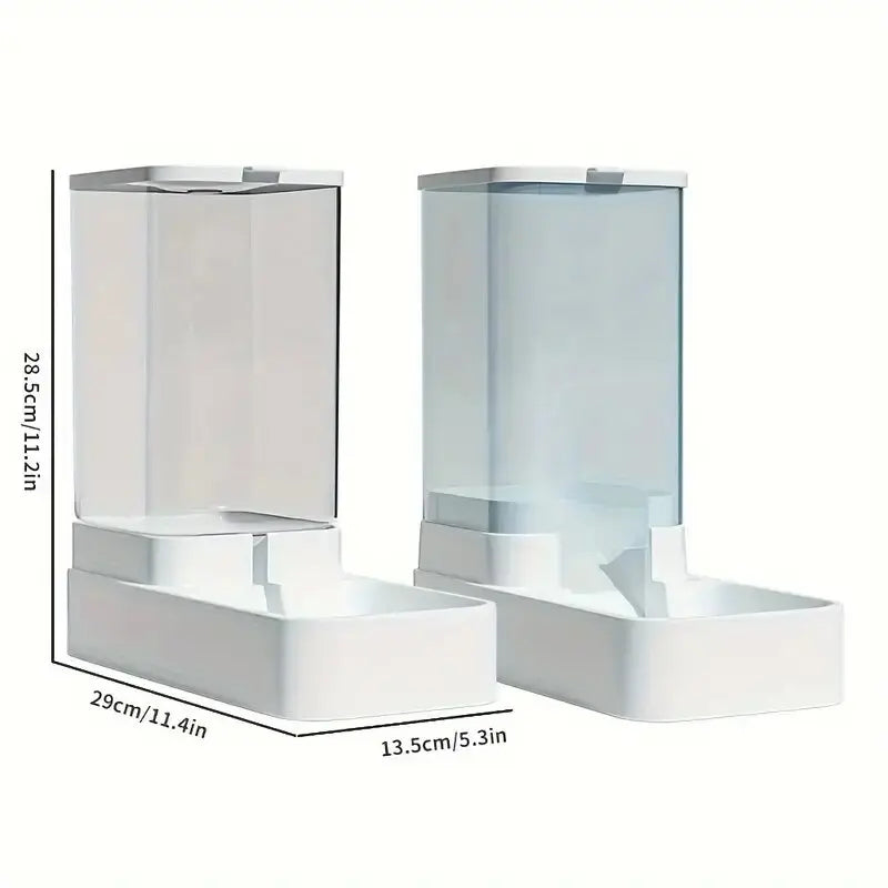 Automatischer Futter und Wasser Dispenser ohne Strom