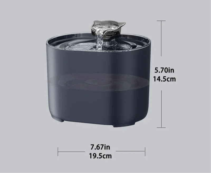 Automatischer Brunnen mit intelligentem Sensor und USB Anschluss inkl. 4 Filter