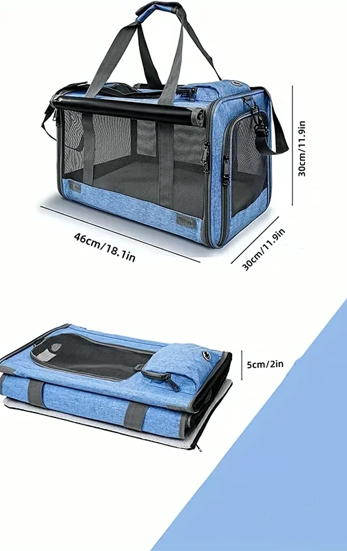 Große Transporttasche für Haustiere bis 9kg