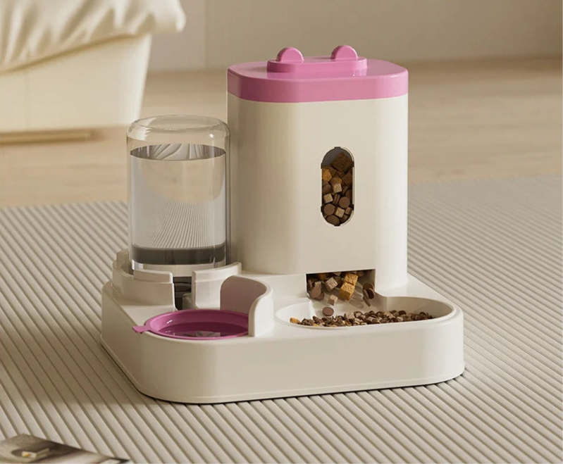 Automatischer Futterspender und Wassernapf 2 in 1