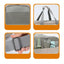 Premium Transporttasche/Trolley mit Rollen und Sicherheitsgurt