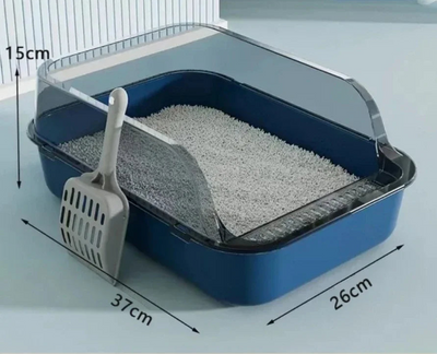 Einfache Katzentoilette für kleine und mittlere Katzen