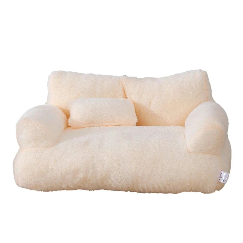Komfortabler Plüsch Sofa, rutschfest und feuchtigkeitsbeständig